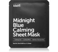 Klairs Midnight Blue Calming Sheet Mask Masque Apaisant En Tissu 25 Ml