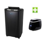 KLAISER - PACK Energy Agx140 14000 Btu/4100W Climatiseur Mobile Reversible - Machine à glaçons H40 15KG/JOUR
