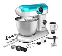 KLAISER Robot Pâtisser Multifonctions Kitchen MIX KM284MEX Professional avec Machine à pâtes et Kit Tranchoir / Râpe - Il fait tout