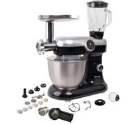 KLAISER Robot Pétrin Multifonctions Kitchen MIX KM284MEX Professional avec Machine à pâtes et Kit Tranchoir / Râpe - Il fait tout