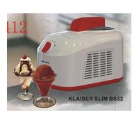 KLAISER SLIM BS52 TURBINE A GLACES PROFESSIONNELLE AVEC LIVRE DE 62 RECETTES