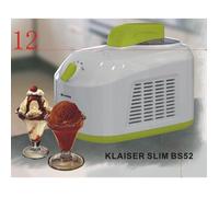 KLAISER SLIM BS52 TURBINE A GLACES PROFESSIONNELLE AVEC LIVRE DE 62 RECETTES