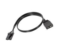 Klaisy Adaptateur d'éclairage PC personnalisable 4 broches vers 3 broches pour intégration efficace du ventilateur ARGB