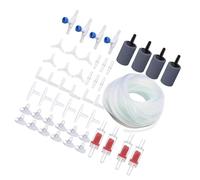 Klaisy Aérateur à bulles en pierre diffuseur pompe à air accessoires oxygénation diffuseur ventouse pour aquarium