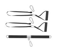 Klaisy Barre de traction pour entraînement de fitness avec sangle et poignée