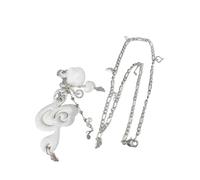 Klaisy Collier avec pendentif en forme de note de musique unique pour exprimer l'amour de la musique, collier d'amitié unique, taille unique, Comme décrit, Comme décrit.