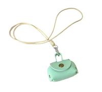 Klaisy Collier coloré en cuir PU avec pendentif pour femme, inspiré du printemps, longue sangle de cou avec des teintes de dopamine, accessoire de rendez-vous et de nuit, taille unique, Comme décrit