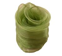 Klaisy Écharpe carrée vintage pour femme et fille - Bandeau léger en soie - Style années 50 - Couleurs assorties, Vert Fruit, taille unique