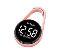 Klaisy Horloge numérique électronique de poche pour étudiants avec écran tactile montre étanche veilleuse étudiant bureau multifonction étudiants