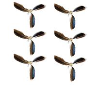 Klaisy Jouet de rechange pour chats - Jouet portable à plumes pour chatons - Jouet portable à plumes