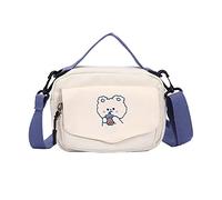 Klaisy Petit sac à main japonais pour filles de lycée et sacs à main en toile Itabag Sacs à main pour sacs à bandoulière, blanc, One Size