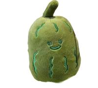 Klaisy Porte-clés en forme de poupée miniature en forme de légumes verts - Pendentif élégant - Pour sac - Résine et métal