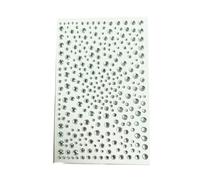 Klaisy sous-Eye Tear Drop Gemone Gemone Shimmering Face Jewels pour Maquillage Unique des Rassemblements Sociaux BIJOITS JIANILR