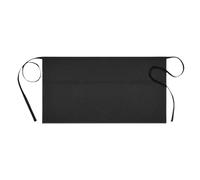 Klaisy Tablier professionnel réglable en polyester noir résistant aux éclaboussures avec poche à outils pour chefs, Modèle normal, taille unique