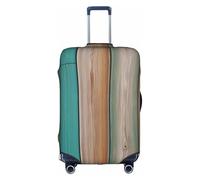 KLAMN Sea on the boards Housse de bagage imprimée Housse de bagage de voyage élastique Protecteur de valise 45,7 à 81,3 cm, blanc, L