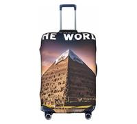 KLAMN Wonders of the world Housse de bagage de voyage élastique 45,7 à 81,3 cm, blanc, M