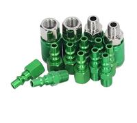 Klanata 1/4in NPT Air Air Coupleur and Plug Kit 4pcs Universal Air Coupleur & 10pcs IM Plug Kit Aluminium ALLIAM ARO ALIMENTS DE TEUME AIR SET POUR LE GARAGE DE CONSTRUCTION DE