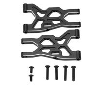 Klanata 1/8 RC ARRM Swing Loin - Amélioration du Bras de Suspension Avant avec réduction des Vibrations, Composants de Direction durables pour Les Voitures et camions RC (Noir)