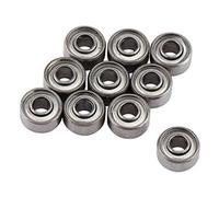 Klanata 10pcs mini-billes Roulements 693ZZ Pièces de remplacement Small Double Shield Fin Section 3X8X4MM 3 8 ROULEURS DE BALLES Double blindage