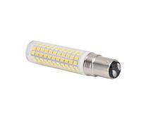 Klanata 15W Bulbe cylindrique Ba15D ampoules 120W équivalent halogène, bulbes de lustre dimmables de 1500 lm pour l'éclairage domestique (220 V blanc frais)