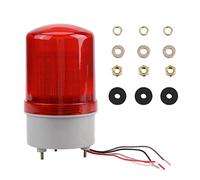 Klanata 1pc LED rouge LED Éclairage d'urgence Éclairage Bulbe de balise rotative AC220V
