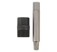 Klanata 33 Dents Spline Socket Alternateur Poulie Retrait Kit, Foret Extracteur Outil pour Alternateurs, Remplacement Dissolvant