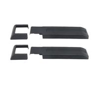 Klanata 4pc Garniture de charnière de hayon pour JK 2007-2018 | Couvercles de charnière de hayon supérieur et inférieur en ABS noir remplaçant les numéros de pièce 55397091AC et 55397092AC.