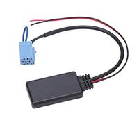 Klanata Adaptateur Bluetooth AUX Récepteur Audio sans Fil pour Smart Fortwo 450 Tous Les modèles avec radios Grundig, Module Mini ISO 8 Broches Prend en Charge Les formats Audio MP3 WMA