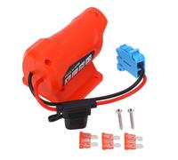 Klanata Adaptateur de Batterie 18 V Compatible avec Les Jouets d'équitation Peg Perego - Connecteur d'alimentation avec Fil 12 AWG et fusible 40 A - Remplace Les Piles 48 11 1828 48 11