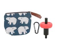 Klanata Adaptateur de démarrage de Moteur électrique pour équipement électrique Portable - Construction en Acier au Chrome Vanadium Rouge et Noir et Plastique - Compatible avec Les