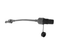 Klanata Adaptateur Ethernet SPX mâle vers RJ45 Compatible avec rallonge de câble Satellite Plat Haute Performance - Kit de connectivité étanche IP68 - Construction en cuivre Nu 22 AWG -