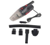 Klanata Aspirateur Portable Filaire pour Voiture DC 12 V 120 W avec Aspiration Haute Puissance - Récupérateur de poussière Humide et Sec pour Le Nettoyage intérieur de l'automobile -