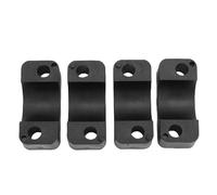 Klanata Blocs de Frein pour voiturette de 1011402 en Plastique Noir Compatible avec Club Car DS Carryall 1981 et Versions ultérieures