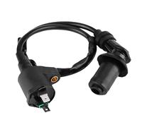 Klanata Bobine d'Allumage Universelle, Bobine d'Allumage Racing Haute Performance pour Moteur GY6 Motos, Dirt Bikes, Scooters, Cyclomoteurs, Noir