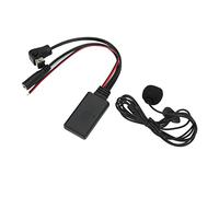 Klanata Câble Adaptateur AUX pour Lecteur de Musique stéréo Bluetooth 5.0 avec Microphone adapté pour Pioneer Radio IP Bus, récepteur Audio sans Fil pour systèmes stéréo de Voiture,