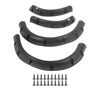 Klanata Child Wheel Flares Ensemble, Fender Fender Fender résistant à Impact Avant et arrière - Ajustement pour Ezgo RXV 2008-2015