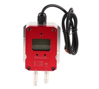 Klanata DC 24V 4-20mA Manomètre numérique, émetteur d'air numérique intelligent LCD, capteur du compteur d'air à double port pour la jauge et la mesure de la pression (0-100Pa)