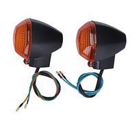 Klanata DL1000 DL650 Signaux de Virage Avant de la Structure V-Strom, Paire de remplacements de Lampe à indicateur Gauche/Droite, lumières de Virage de Moto de Style OEM pour (Jaune)