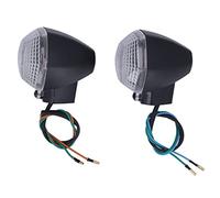 Klanata DL1000 DL650 Signaux de Virage Avant de la Structure V-Strom, Paire de remplacements de Lampe à indicateur Gauche/Droite, lumières de Virage de Moto de Style OEM pour (Blanc)
