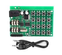Klanata DTMF VOCH DÉCODIER AE11A04 MODULE DE GÉNÉRATEUR AUDIO DTMF, Board de transmetteur à double code de la voix, 5~24VDC, Encodeur