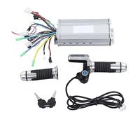 Klanata Electric Controller Set, 36V 48V 1000W Contrôleur électrique avec poignée d'accélérateur de Commande de Vitesse, kit d'affichage LCD, Accessoires de Modification électrique