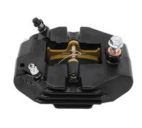 Klanata Étrier de frein arrière avec plaquettes pour Grizzly 660 YFM660F 4x4 2002 2008 - Remplace OE 5KM 2580 V 01 00 - Système hydraulique, réglable pour un contrôle précis, prévention