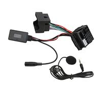 Klanata Faisceau de câbles stéréo RD4 40 Broches pour Microphone Bluetooth 5.0 Adaptateur AUX in, adapté pour C2 C3 C4 C6 Synergie, 307 307SW 407 407SW 607 807 1007, Streaming sans Fil