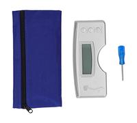 Klanata Human Scoliosis Metter, Scoliomètre Digital Spine Detecteur avec poche de transport pour mesurer, respirateurs réutilisables, outil de mesure de la colonne vertébrale pour