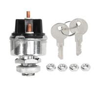 Klanata Interrupteur d'allumage avec 2 clés 942918 pour Willys CJ2A, CJ3A, DJ3A, CJ3B, CJ5, CJ6