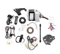 Klanata Kit de Conversion de vélo électrique 24 V 250 W avec contrôleur de Moteur, adapté pour vélo commun de 22 à 28 Pouces et vélo Ordinaire avec Une Seule Roue, Ensemble de Moteur de