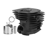 Klanata Kit de Remplacement de Cylindre et de Piston Compatible avec Les tronçonneuses à Essence 350 et H350L - Assemblage de Cylindre en Aluminium moulé sous Pression et Accessoires