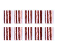 Klanata Kit de réparation de pneus tubeless 50 pièces - Kit de crevaison pour pneus de scooter, vélo, automobile et moto