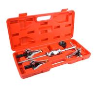 Klanata Kit d'extracteur de marteau coulissant en acier au carbone de 5 pièces - Outil de retrait de roulement d'engrenage externe interne avec 3 extracteurs à mâchoires