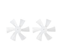 Klanata Lot de 2 pales de ventilateur de 15,2 cm pour ventilation de camping-car Heng's, Elixir, Ventline et Jensen, lame de rechange haute efficacité pour grille d'aération de toit et